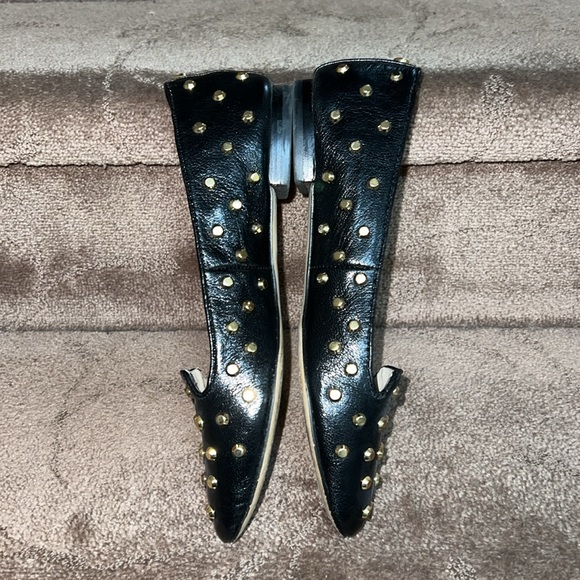 Michael Kors Aliee Black Studded Flat - Picture 6 of 6